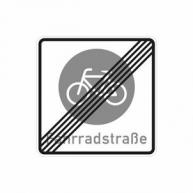 ende fahrradstrasse