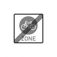 fahrradzone-ende